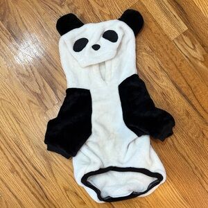 Panda Dog Costume